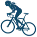 bici azul
